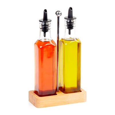 2-Piece Square Oil & Vinegar Set 250 cc
