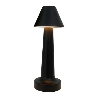 Rechargeable Table Lamp Black D9 x H22 cm