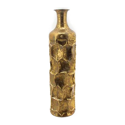قطعة ديكور معدنية 16.5 x 16.5 x H64 سم