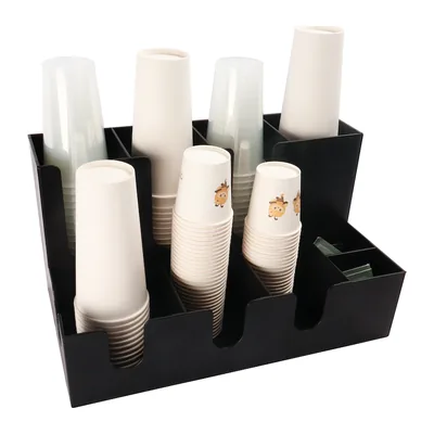 Plastik Karton Bardak Standı & Organizatör 42 x 24 x 23