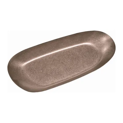 Retro Buffet Serving Plate Copper 31.5 x 15 x 3.3 cm