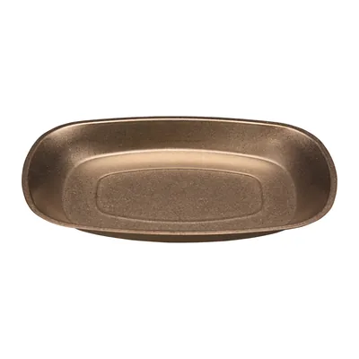 Retro Buffet Serving Plate Copper 25.5 x 16.5 x 2.4 cm