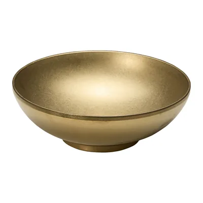 Retro Buffet Serving Plate Gold 22 x 7.5 cm