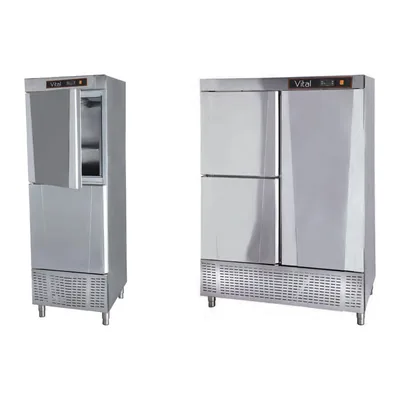 Upright Refrigerator 2 Half Doors