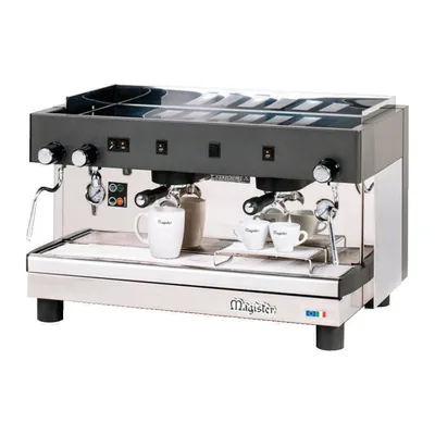Yarı Otomatik Espresso Kahve Makinesi 2 Gruplu Tall Cup