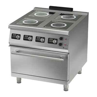 4 Zone Induction Range with Electric Oven 900 Series