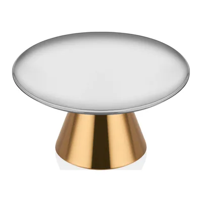 Footed Cake Stand - Gold PVD