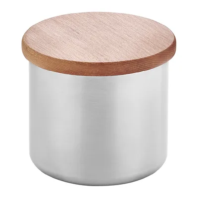 Jar with Wooden Lid