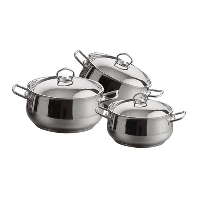 Elise Stainless Steel Cookware Set 6 Pieces