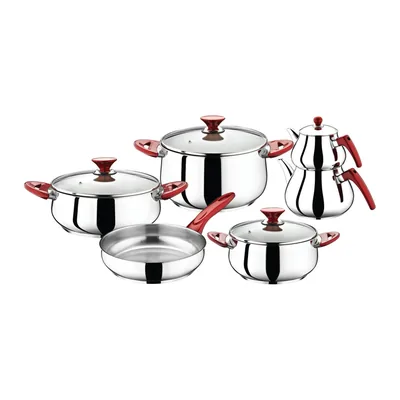 Bernay Stainless Steel Cookware Set 11 Pieces