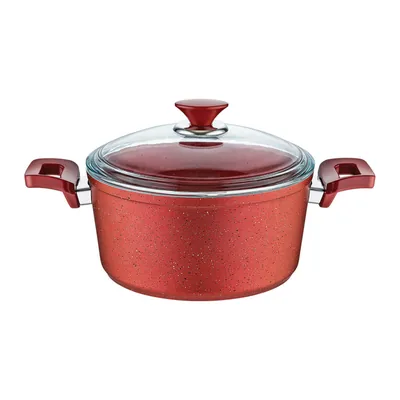Granite Aluminium Deep Pot 18 cm