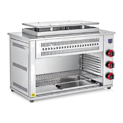 Gas Salamander Grill 3 Burners