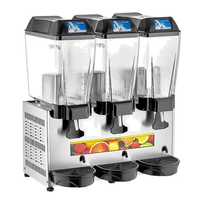 Üç Hazneli Ayran Soğutucu 3x20 lt