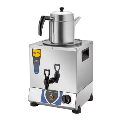 Çift Cidarlı Çay Makinesi Tek Demlikli 8 lt