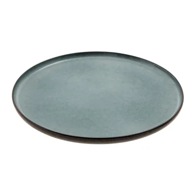 Twin Blue Düz Tabak 16 cm