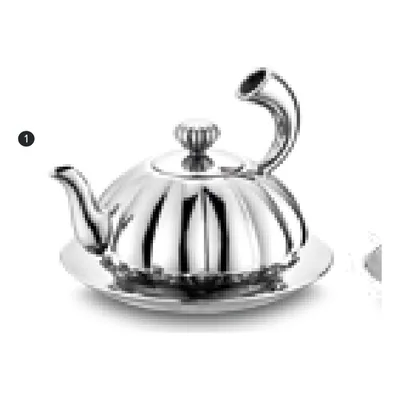 إبريق شاي وصحن Buckingham 600 ml