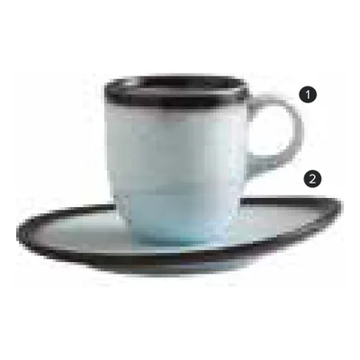 فنجان قهوة وصحن Joy White 13 cm