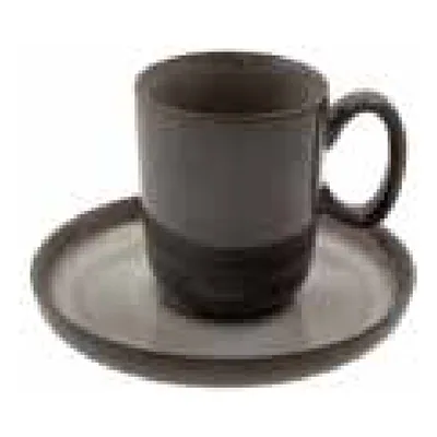 فنجان شاي وصحن Twin Smoked 15 cm