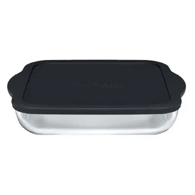 صينية مربعة بغطاء أسود Borcam 3200 cc